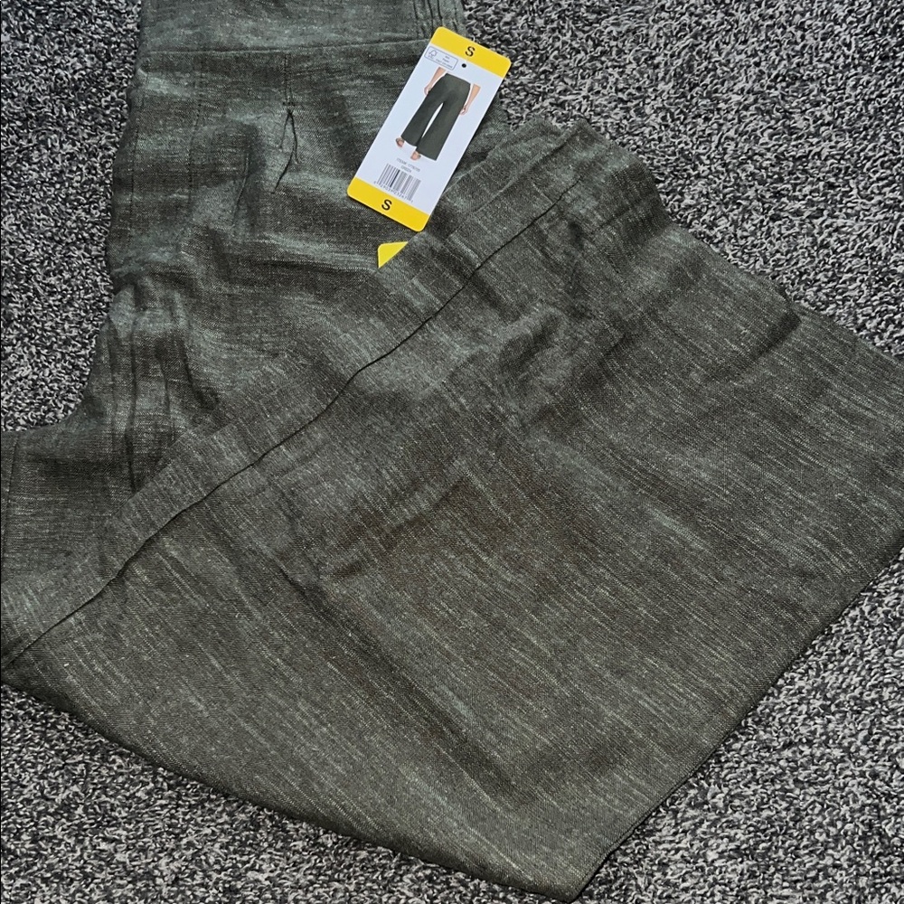 Ella Moss green Wide-Leg Pants